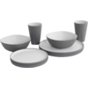Servicesett 8-deler for 2 personer grey mist - Outwell Gala bakside