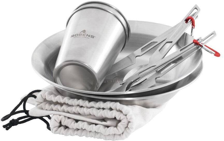 Servicesett Sierra rustfritt stål detalj