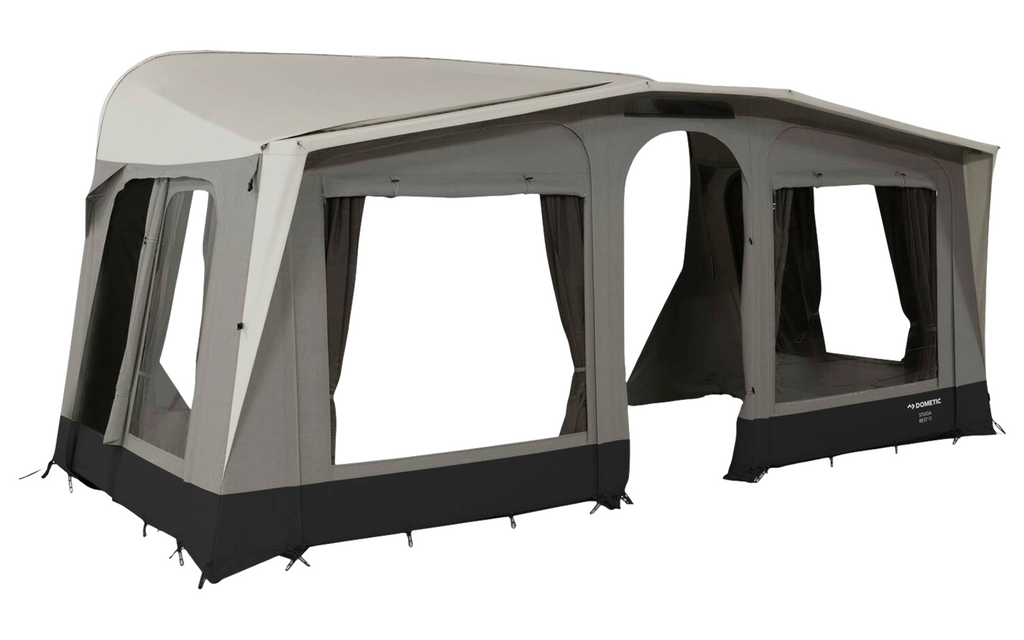 Stålrammen på Sesongfortelt Stuga Rest 470x250 cm med stålramme