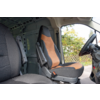 Setetrekk Imperial Cognac for Fiat Ducato kunstskinn bakside