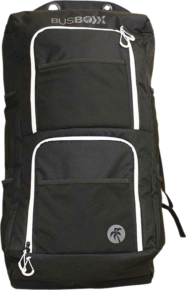 Seteveske seatBOXX 72 liter for VW T5/T6/T6.1 solid black forfra