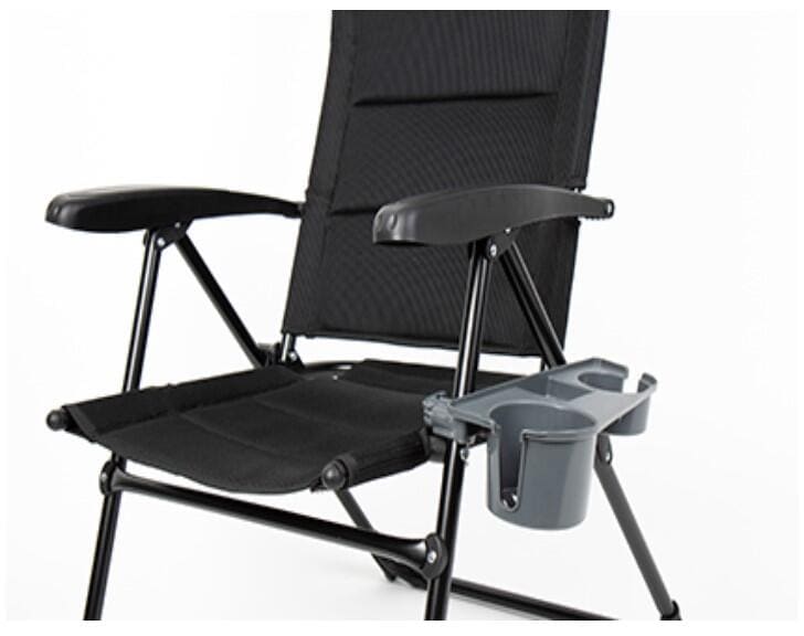 Sidebord for campingstol 37x24 cm - Camp4 montert