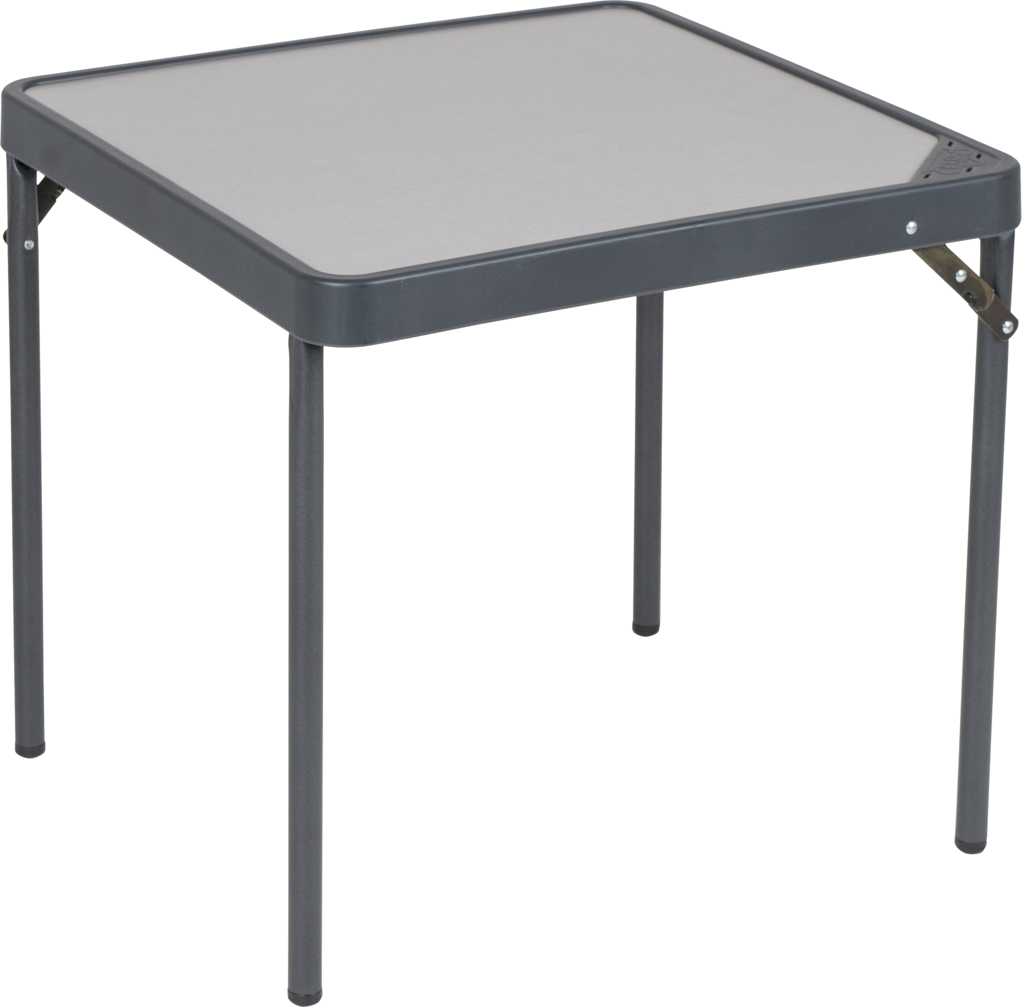 Sidebord AP/280 i aluminium 42x42 cm - Crespo forfra