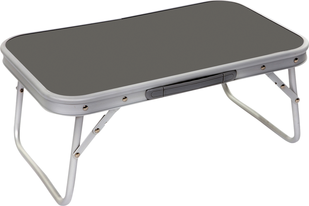 Sidebord Compact sammenleggbart 56 x 34 cm aluminium - Bo-Camp forfra