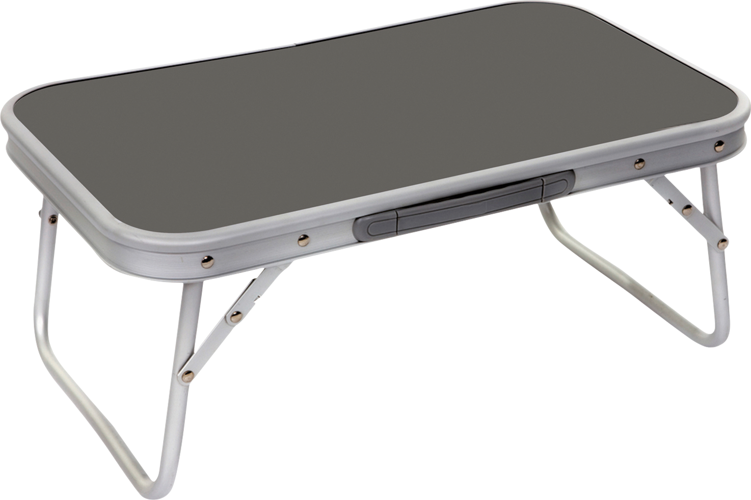 Sidebord Compact sammenleggbart 56 x 34 cm aluminium - Bo-Camp forfra