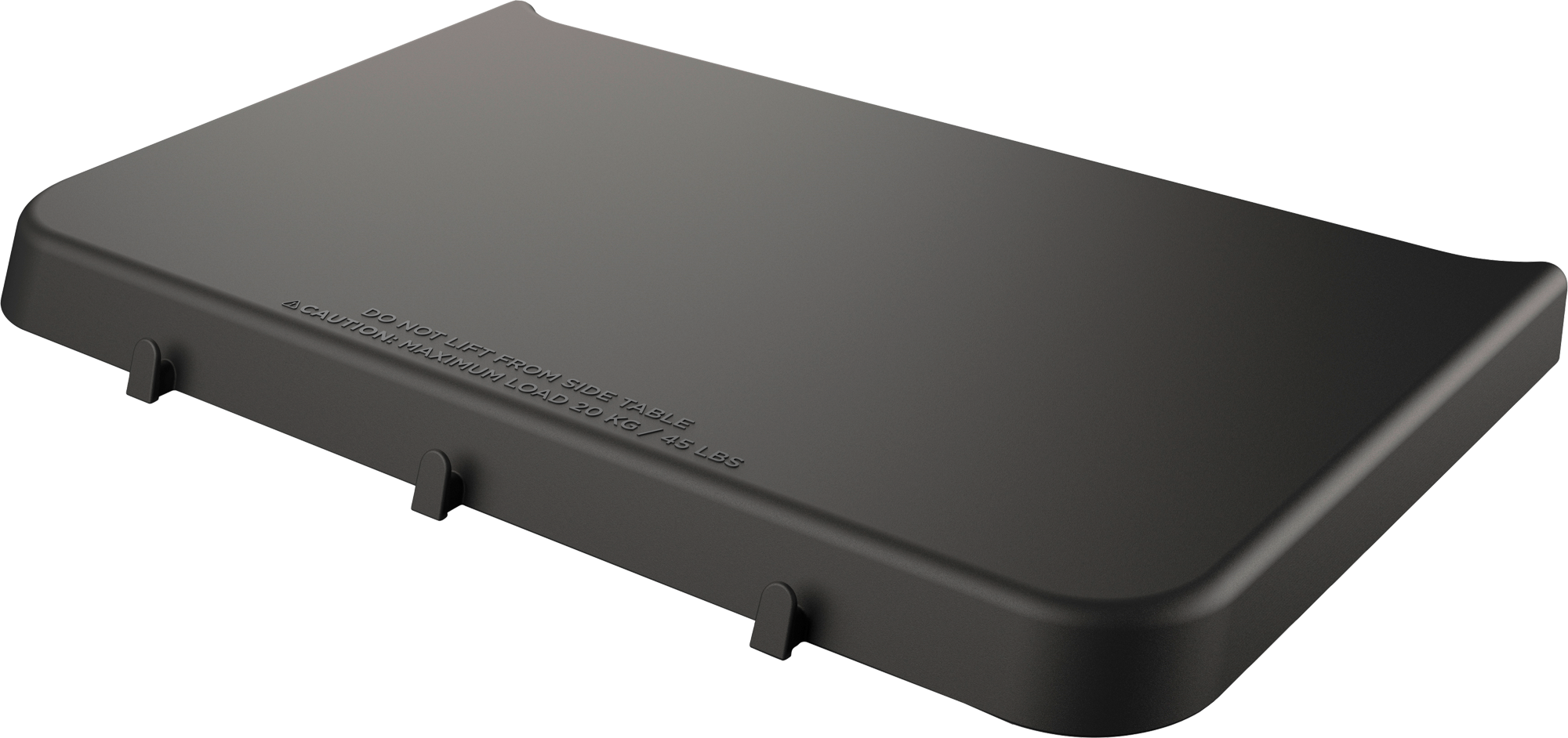 Sidebord for Woodfire utendørsovn OG800/OG900 aluminium 20 kg forfra