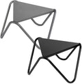 Sidebord Vogue trekantet stablebar 57x57 cm aluminium - Lafuma forfra