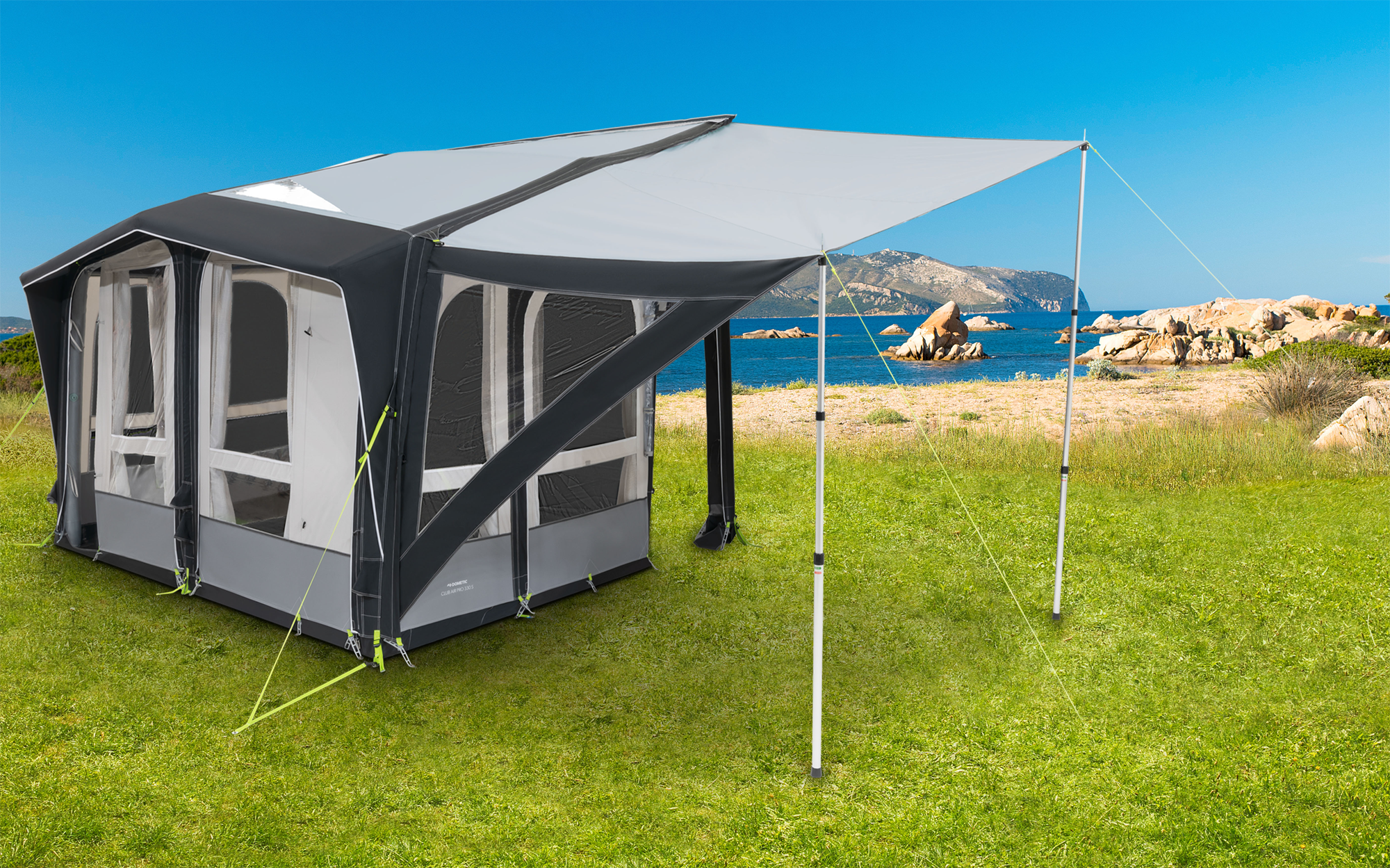 Sidefløy venstre for Club Air All Season M fortelt 330x295 cm fra Dometic