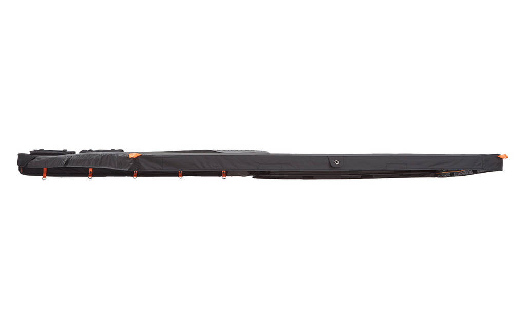 Sidevisning av Sidemarkise Branch SC 270° softcover 200 cm grå