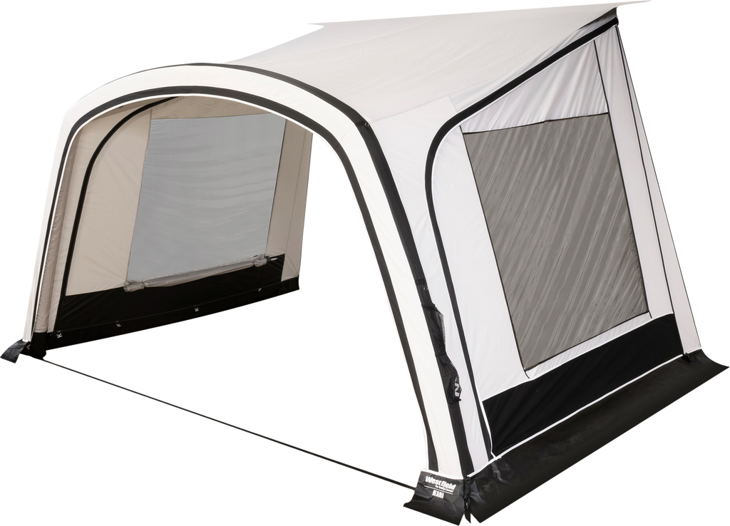 Sidevegg 2 stk for Kari solseil HydroTech Cotton Touch Westfield forfra