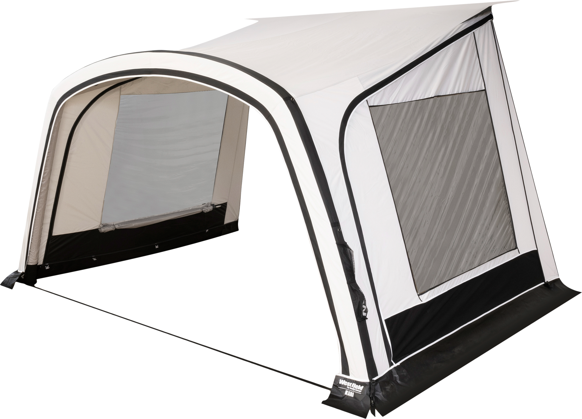 Sidevegg 2 stk for Kari solseil HydroTech Cotton Touch Westfield forfra