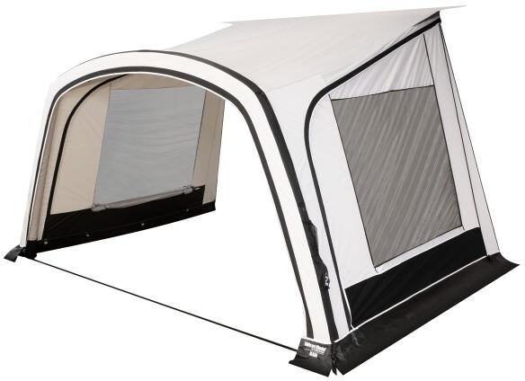 Sidevegg for Kari solseil 2-pk grå UV50+ forfra