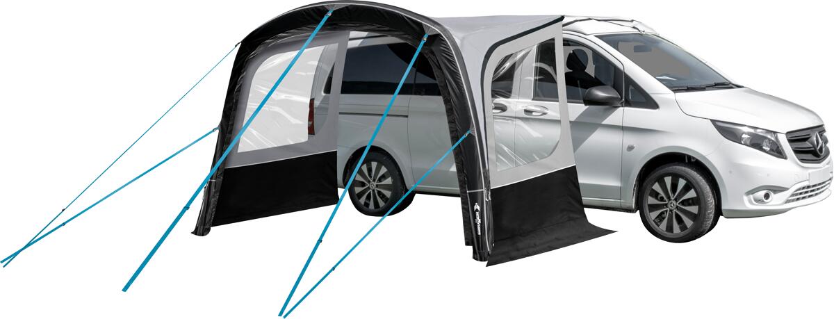Sidevegg-sett for Skia Auto-Up polycotton med vindu fra Brunner