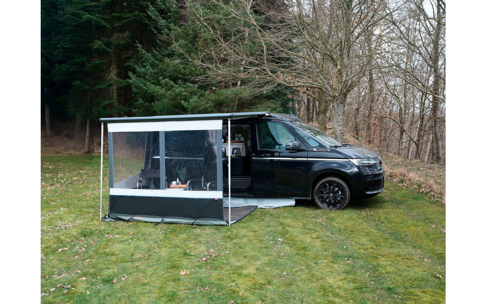 Sidevegg Van Side for markise 200 cm dybde venstre Isabella bakside