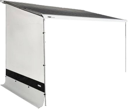 Sidevegg View Blocker Side G2 Small, 205-224 cm - Thule montert på campingvogn