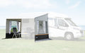 Sidevegger for Fiamma markise F45 høyde 220-240 cm montert på campingvogn