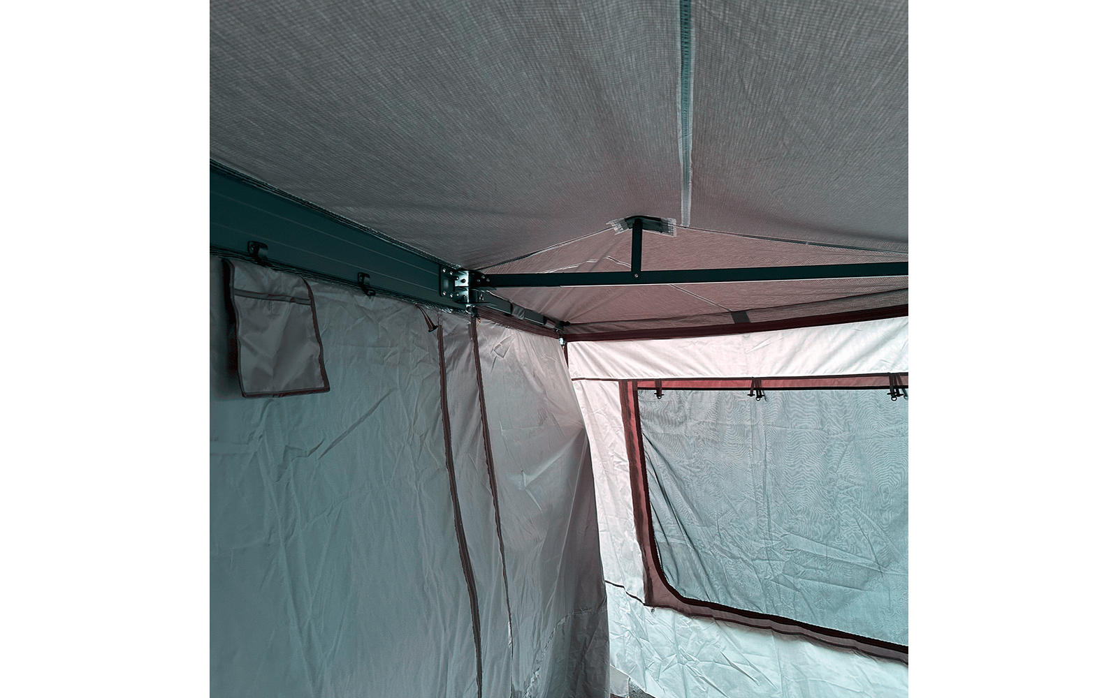 Sidevegger med myggnett for Horizon 180° markise 2,5 m - horntools