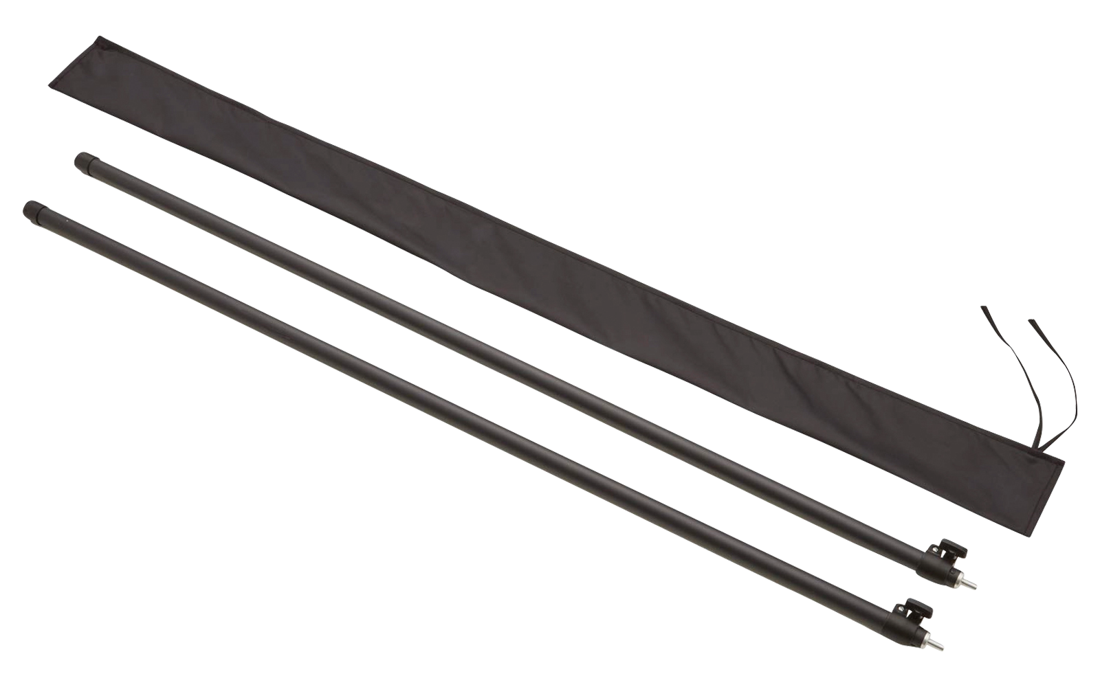 Detalj av glidelås på Sideveggsett for Leaf 180° hekkmarkise 150 cm