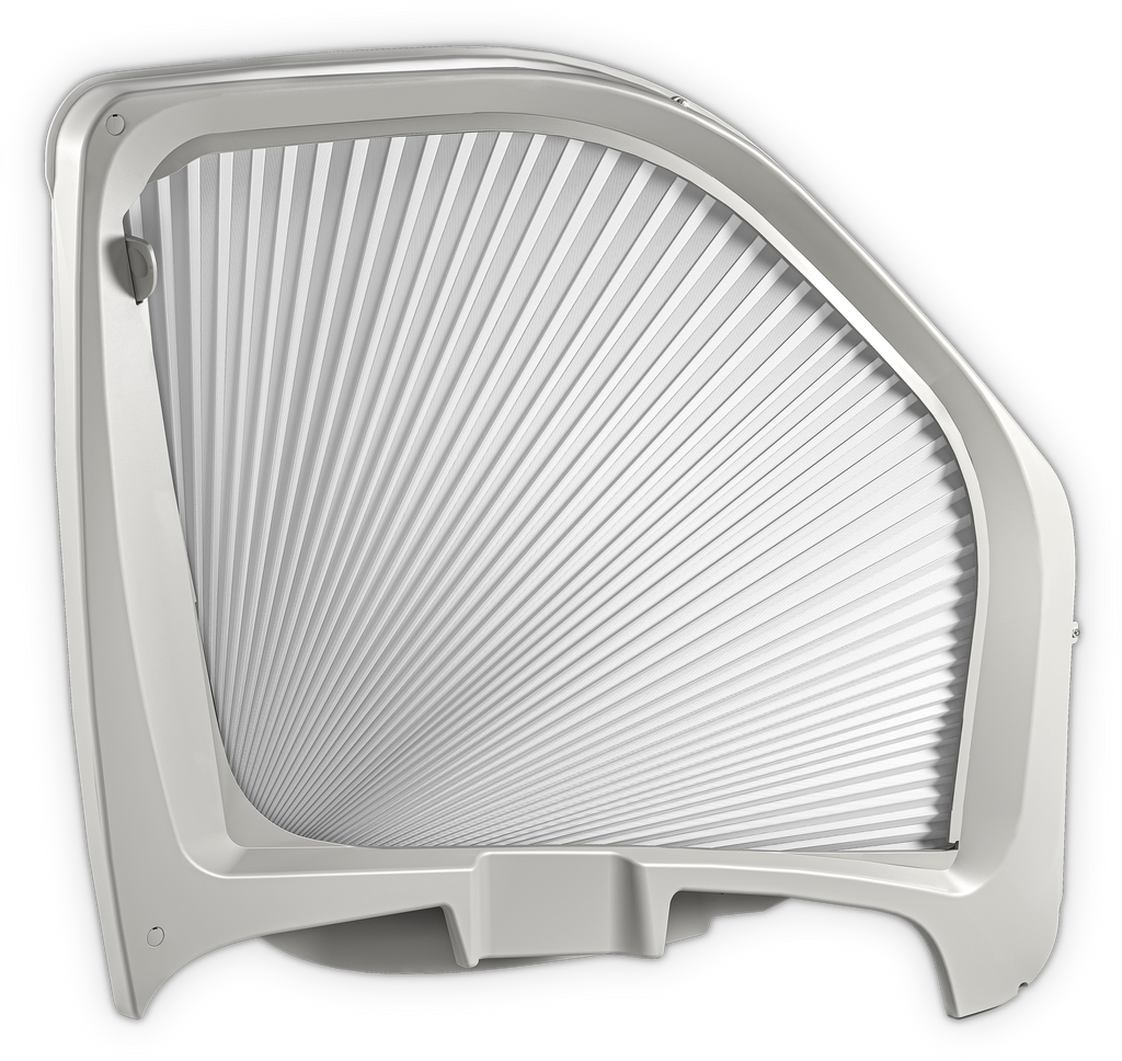 Sidevindusmørklegging SP 310 for Fiat Ducato 290 serie 8 2-delt forfra