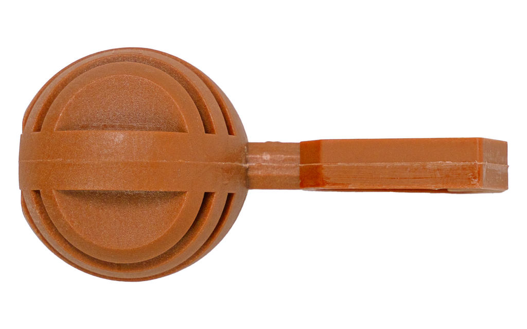 Sikkerhetskule for tilhengerkoblinger nylon og glassfiber bakside