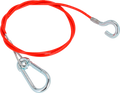 Sikkerhetswire for tilhenger med AL-KO krok 1000 mm rød fra moog TRAILERPARTS