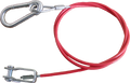 Sikkerhetswire for tilhenger med Knott Quicklink 1000 mm fra moog front
