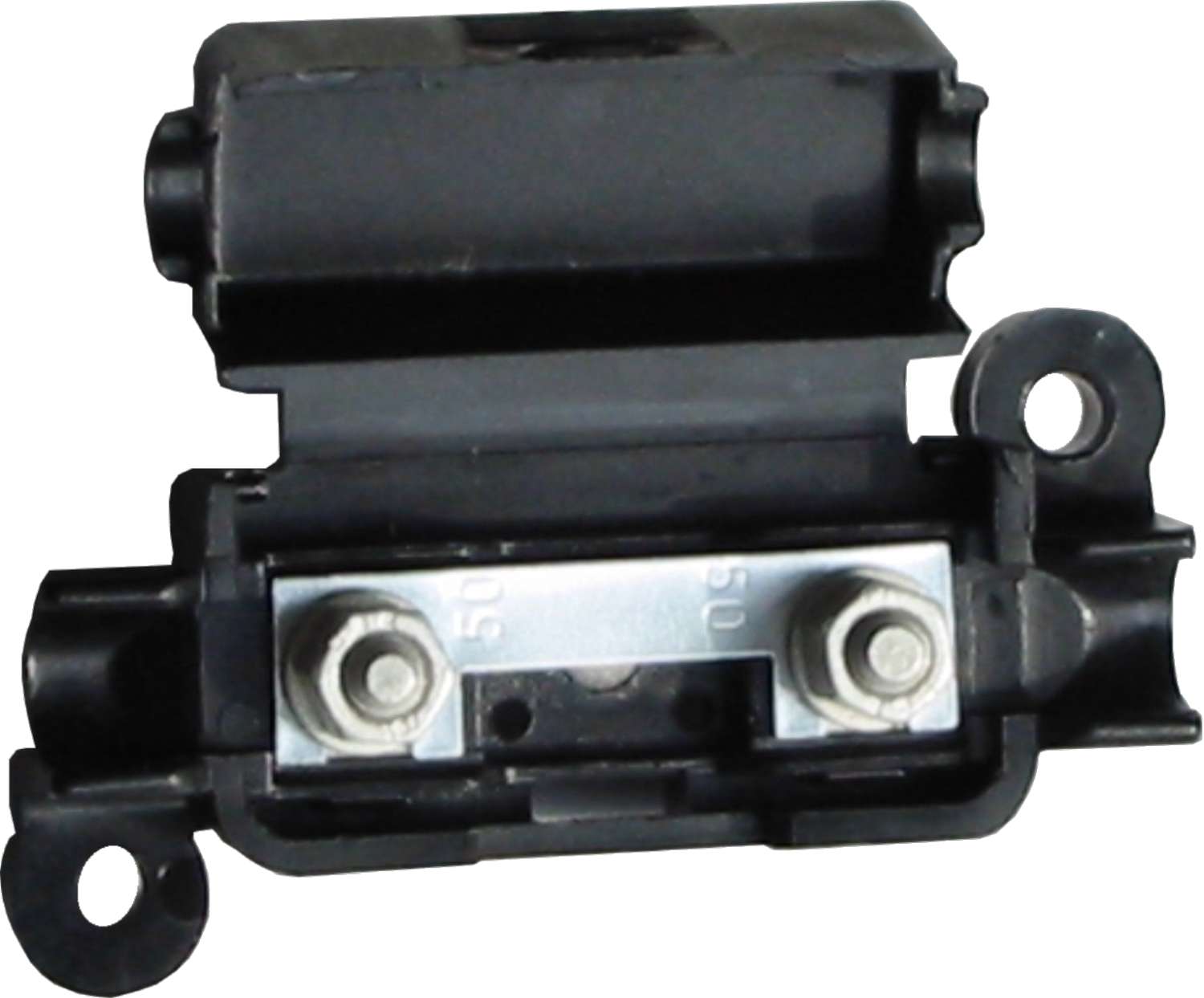 Sikringsholder for stripesikringer M5 70x42x22 mm - Votronic forfra
