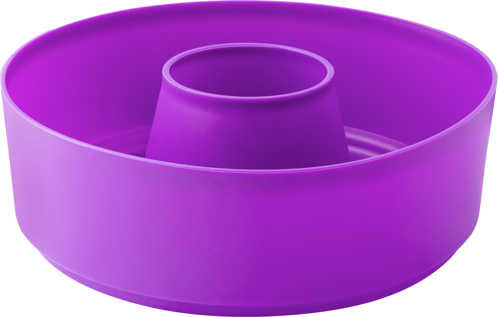 Silikonbakeform Maxi 3 liter for campingbakeovn forfra i oransje