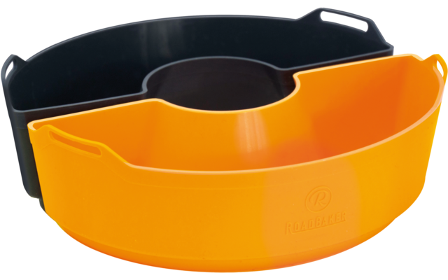 Silikonbakeformer Half & Half 2-er sett Ø 24 cm bakside