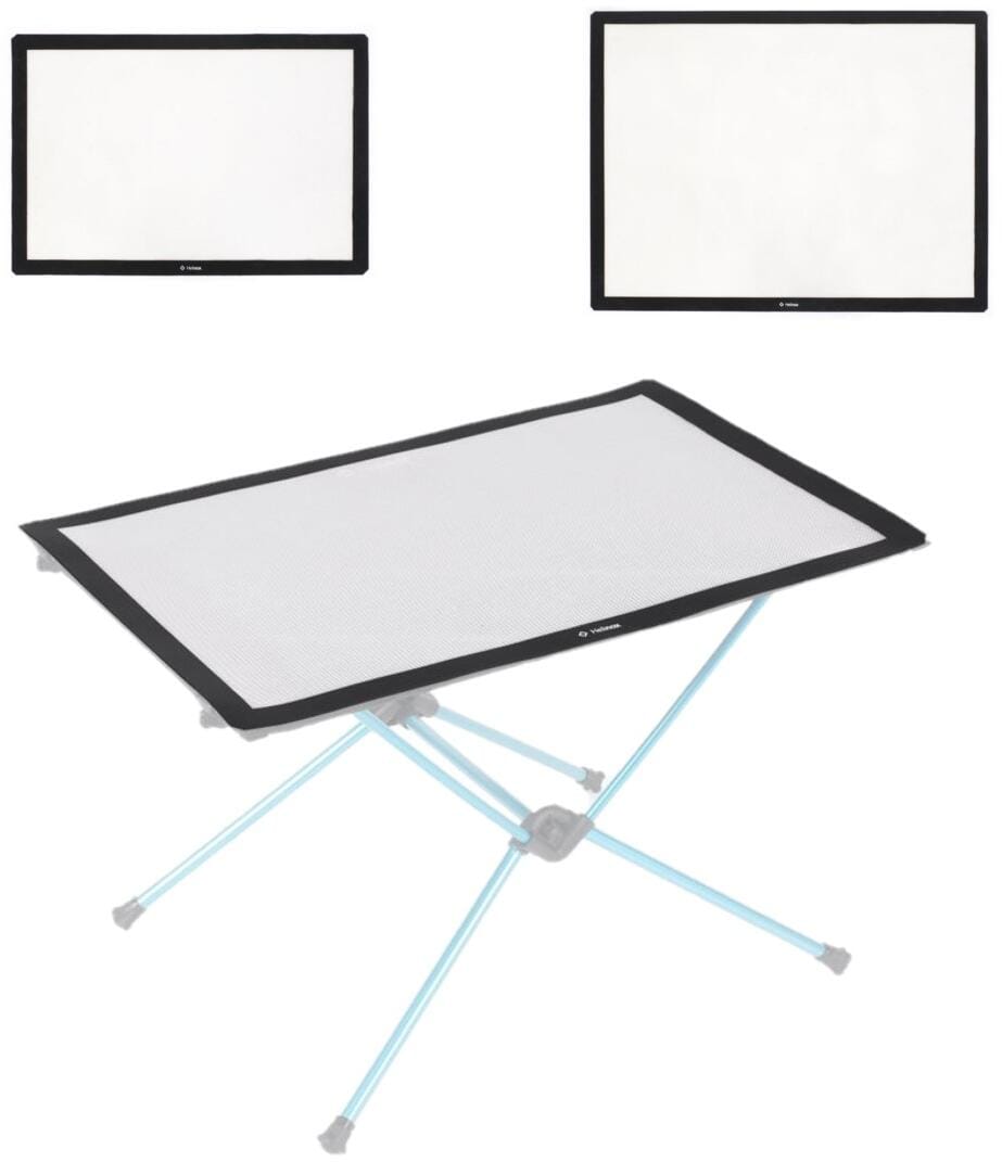 Silikonmatte Silicone Mat for campingbord fra Helinox forfra