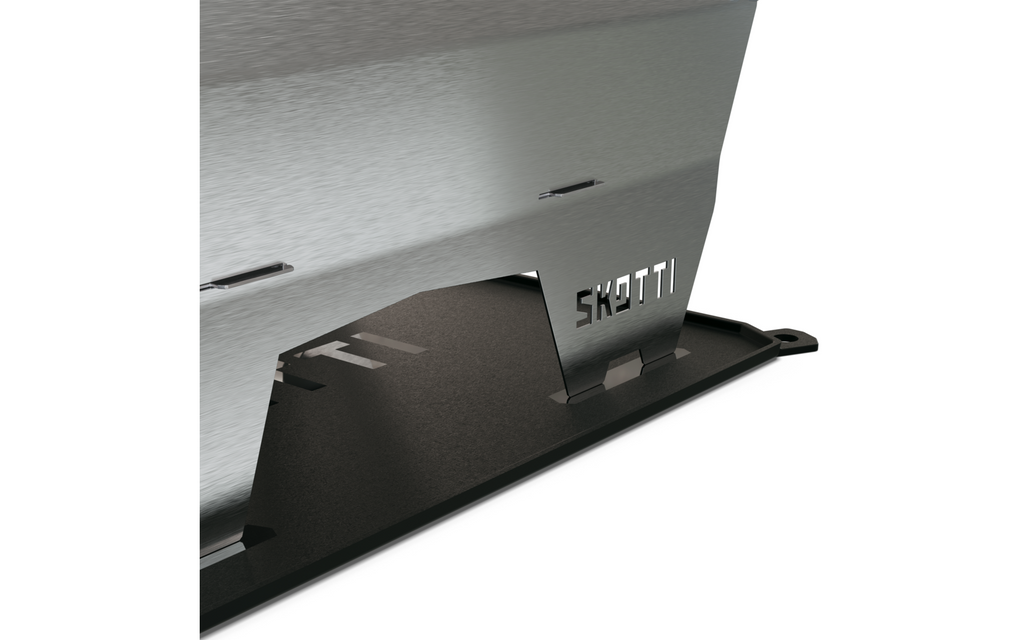 Silikonunderlag for grill 39,5 x 24,5 cm - Skotti bakside