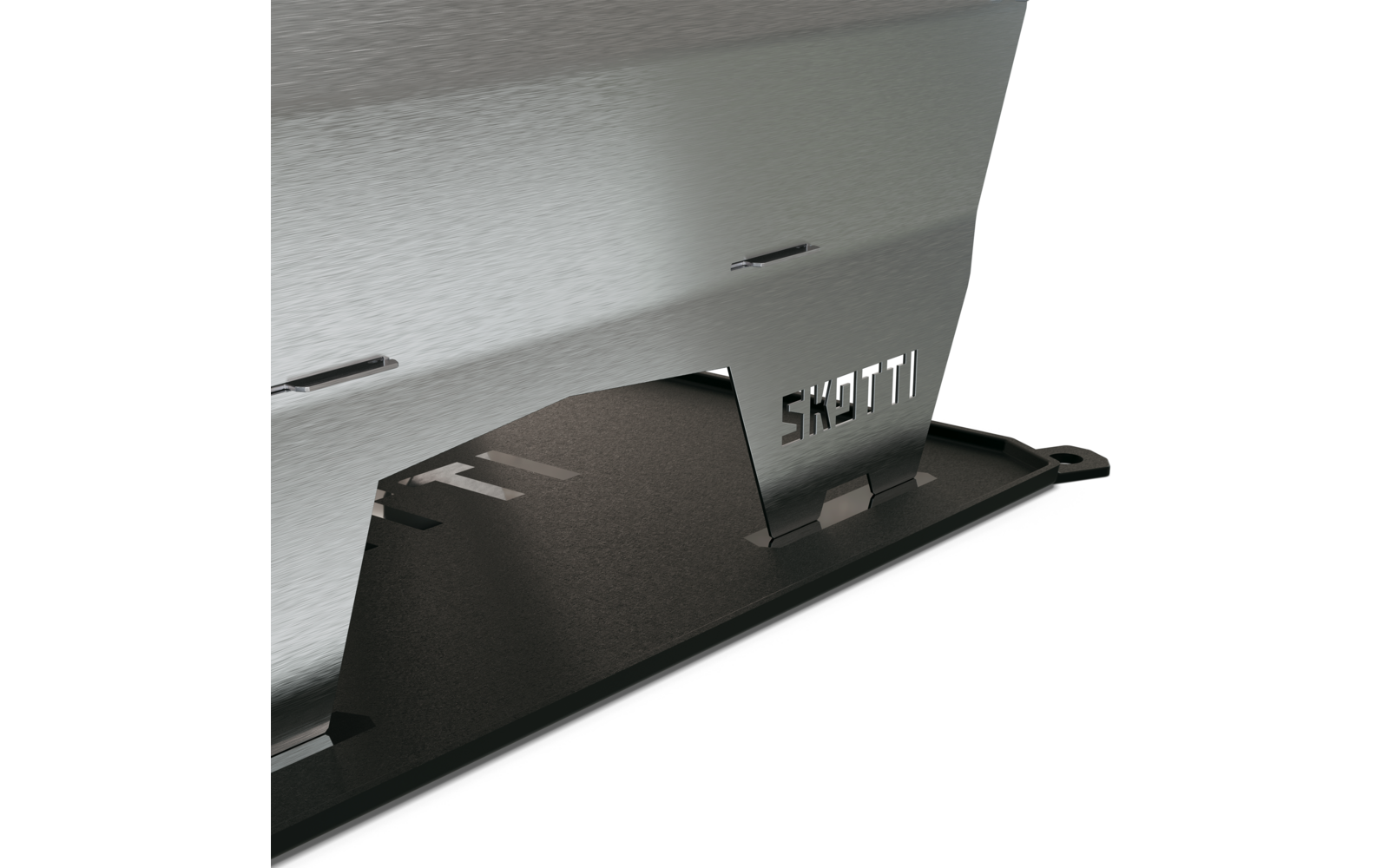 Silikonunderlag for grill 39,5 x 24,5 cm - Skotti bakside