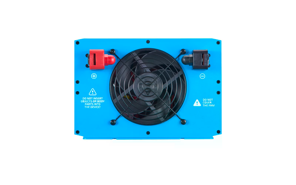 Sideprofil av Sinusvekselretter CSI PRO 1000 W 12V med lader