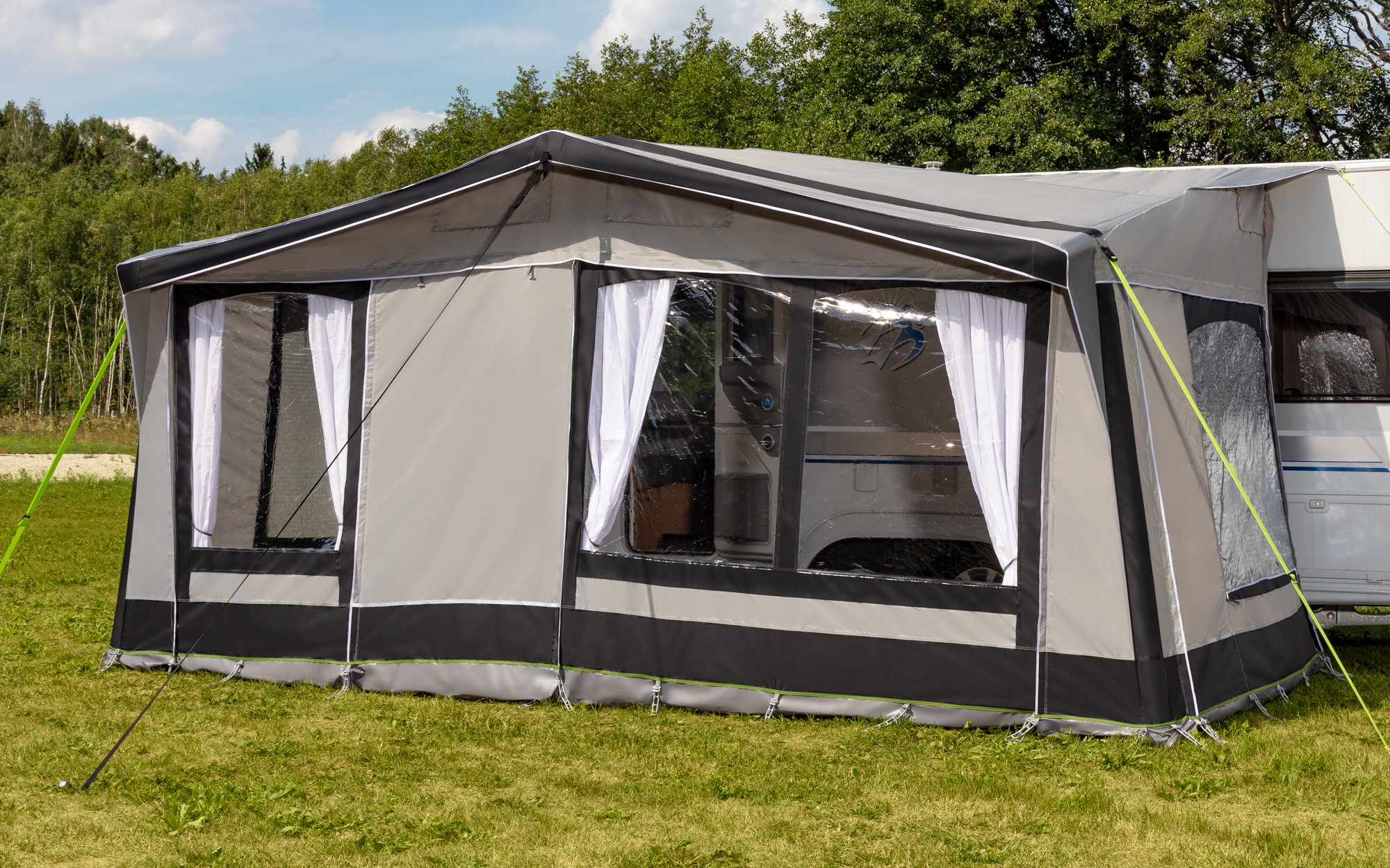 Sirmione Air oppblåsbart fortelt 400x250 cm forfra