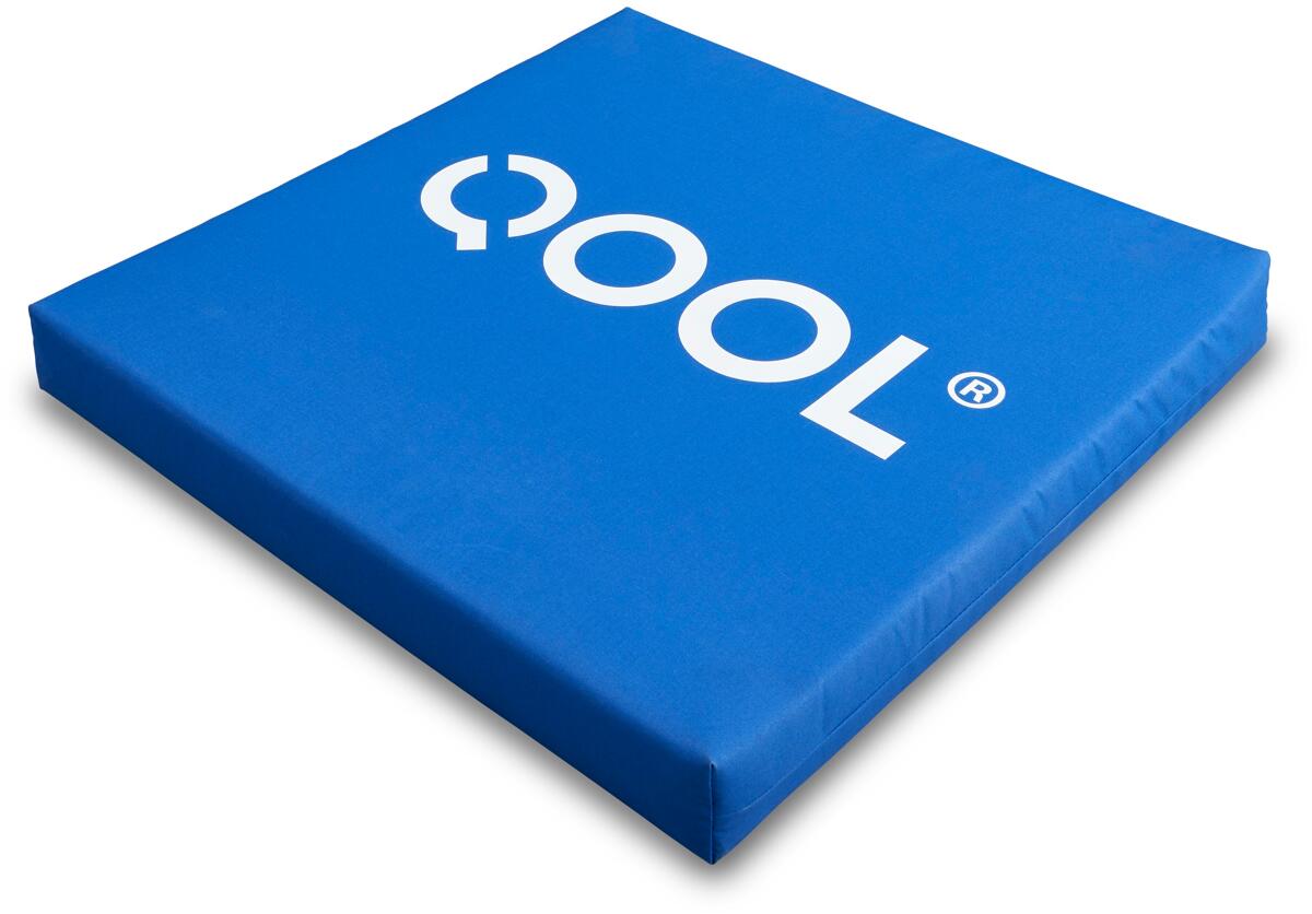 Sitepute for kjøleboks Box L, vannavvisende - QOOL forfra