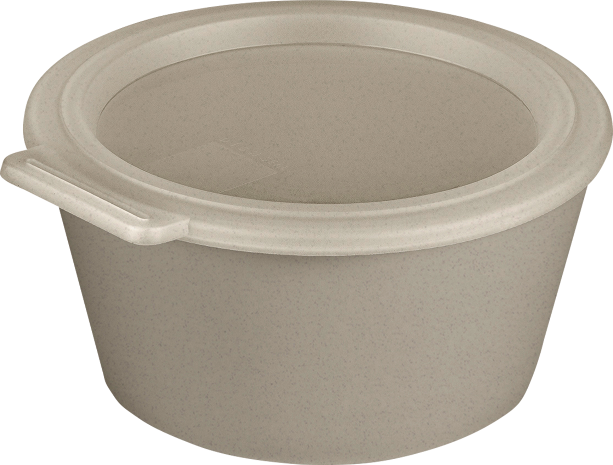 Skål med lokk Move Box 700 ml nature desert sand fra Koziol