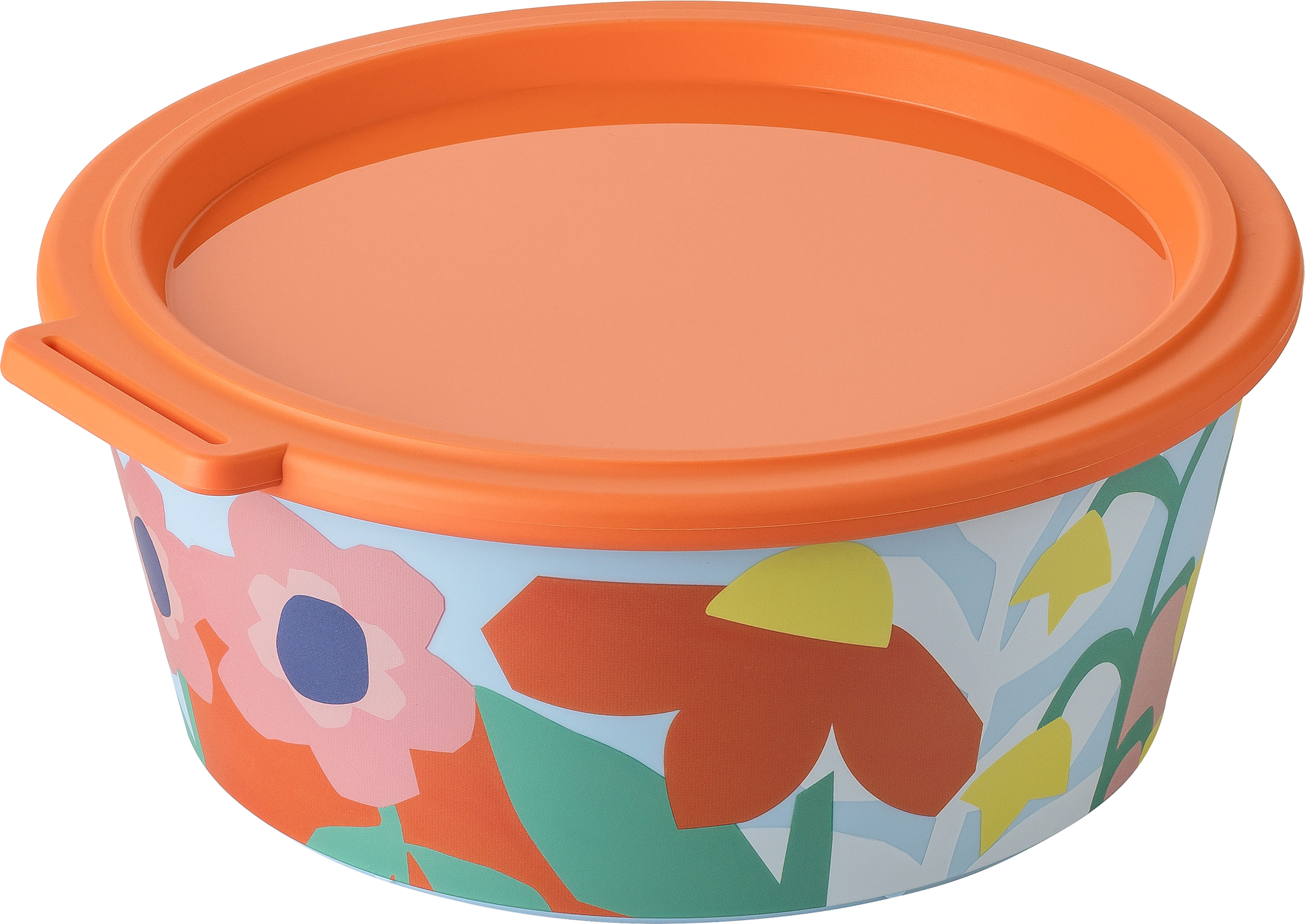 Skål med lokk Nora Box 1,3 liter 19,6x18,8x8 cm - Koziol forfra