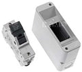 Skillebryter-sett for TG480/TG600 MEF generator fra Telair front