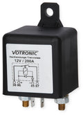 Skillerelé 12V 140-200A for starter-/bordbatteri - Votronic montert i bobil