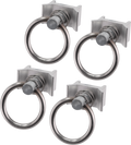 Skinnebeslag Track Fitting i aluminium 4er sett forfra