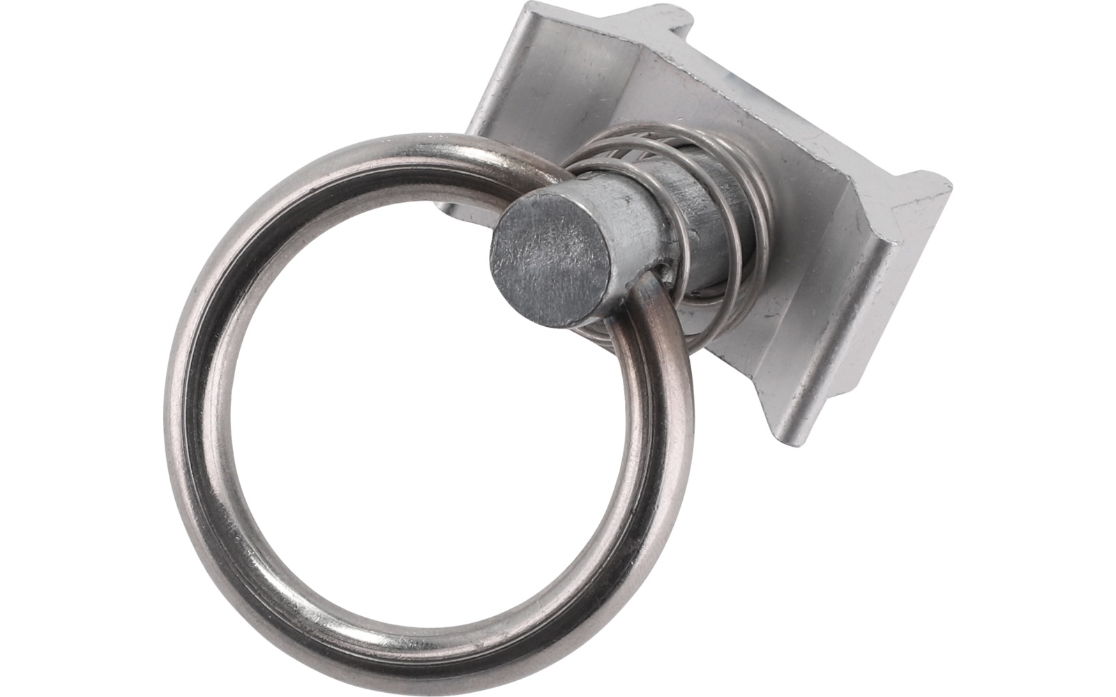 Skinnebeslag Track Fitting i aluminium 4er sett bakside