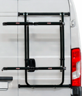 Skistativ bak for 6 par ski 4 snowboards Crafter Sprinter svart Fabbri forfra