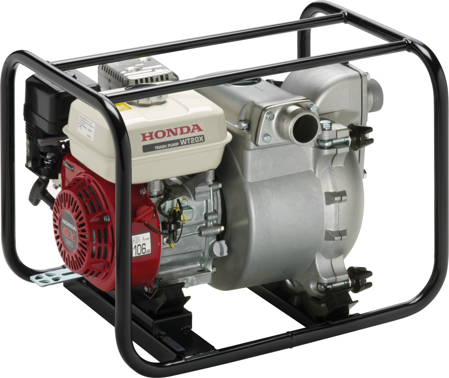 Skittenvannspumpe WT 20 47 kg 31 mm åpning Honda forfra