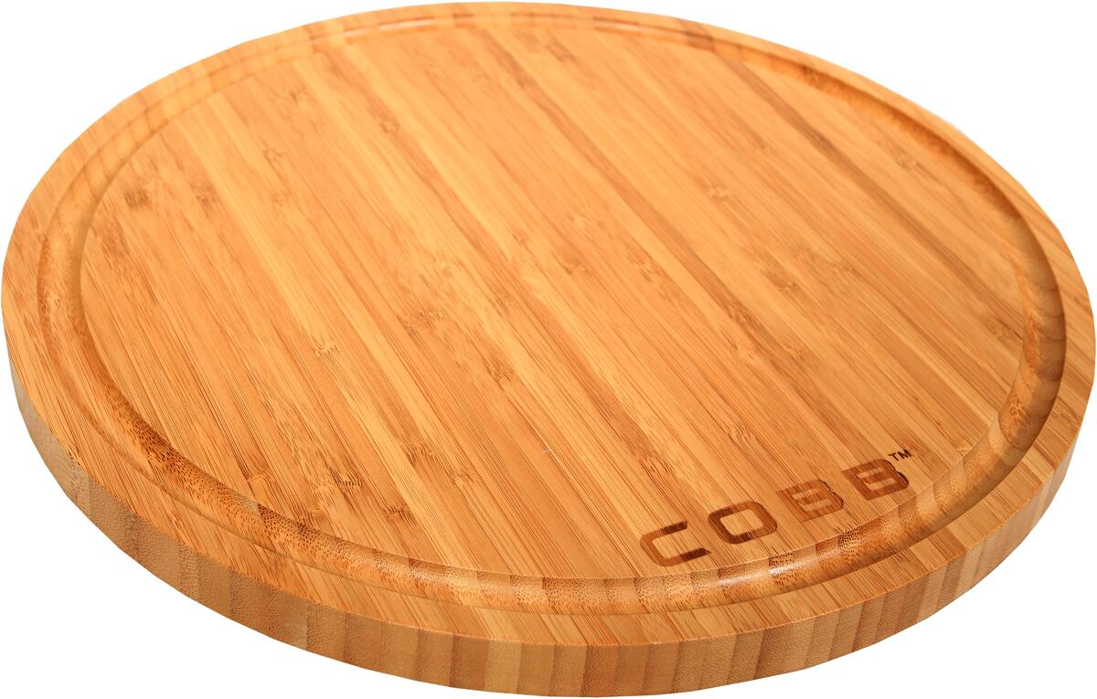 Skjærebrett i bambus 33,5 cm for grillokk - Cobb forfra