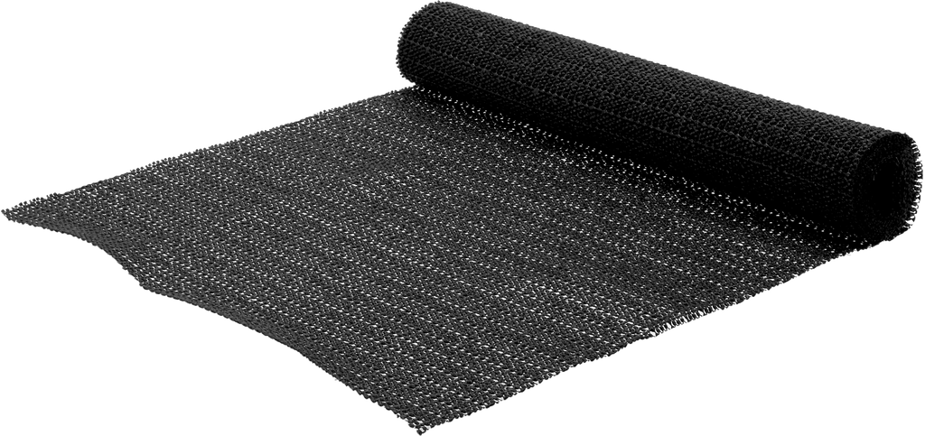 Sklimatte 30 x 150 cm svart sett forfra