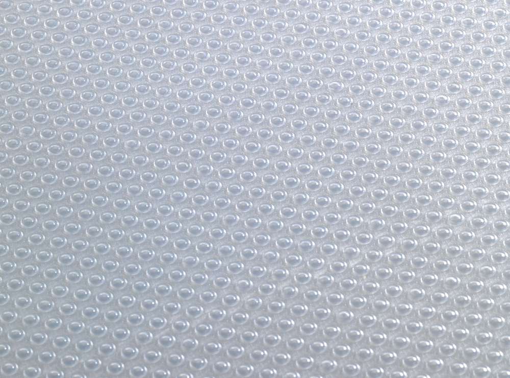 Sklisikker matte 150x50 cm transparent med nopper - Wenko på flat overflate