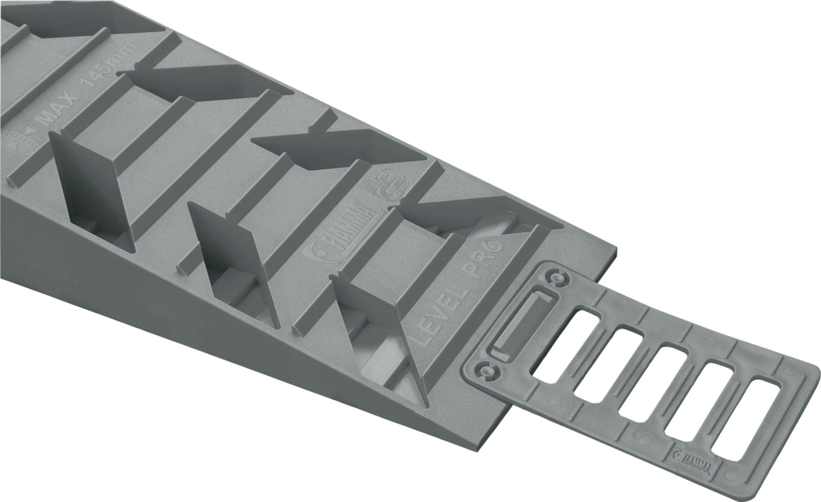 Sklisikringsplate Anti Slip Plate 2-pk polyetylen HD fra Fiamma, forfra