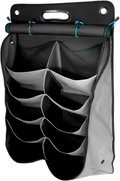 Skoorganiser med 10 lommer for bobil og campingvogn svart - Thule forfra
