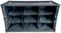 Skoskap med 9 rom i Oxford polyester, frontbilde