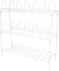 Skostativ for 12 par sko, sammenleggbart, 57x18x63 cm - Frankana Freiko forfra